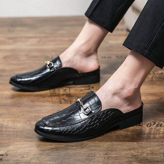 Sophisticated Junkies Lux Leather Slipper